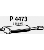 FENNO STEEL - P4473 - Глушитель OPEL ASTRA F 1.8 93-98